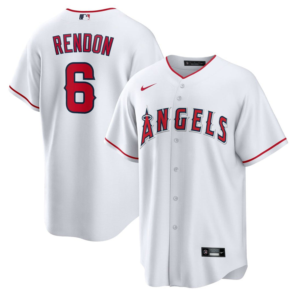 Los Angeles Angels Nike White Replica MLB baseball jersey