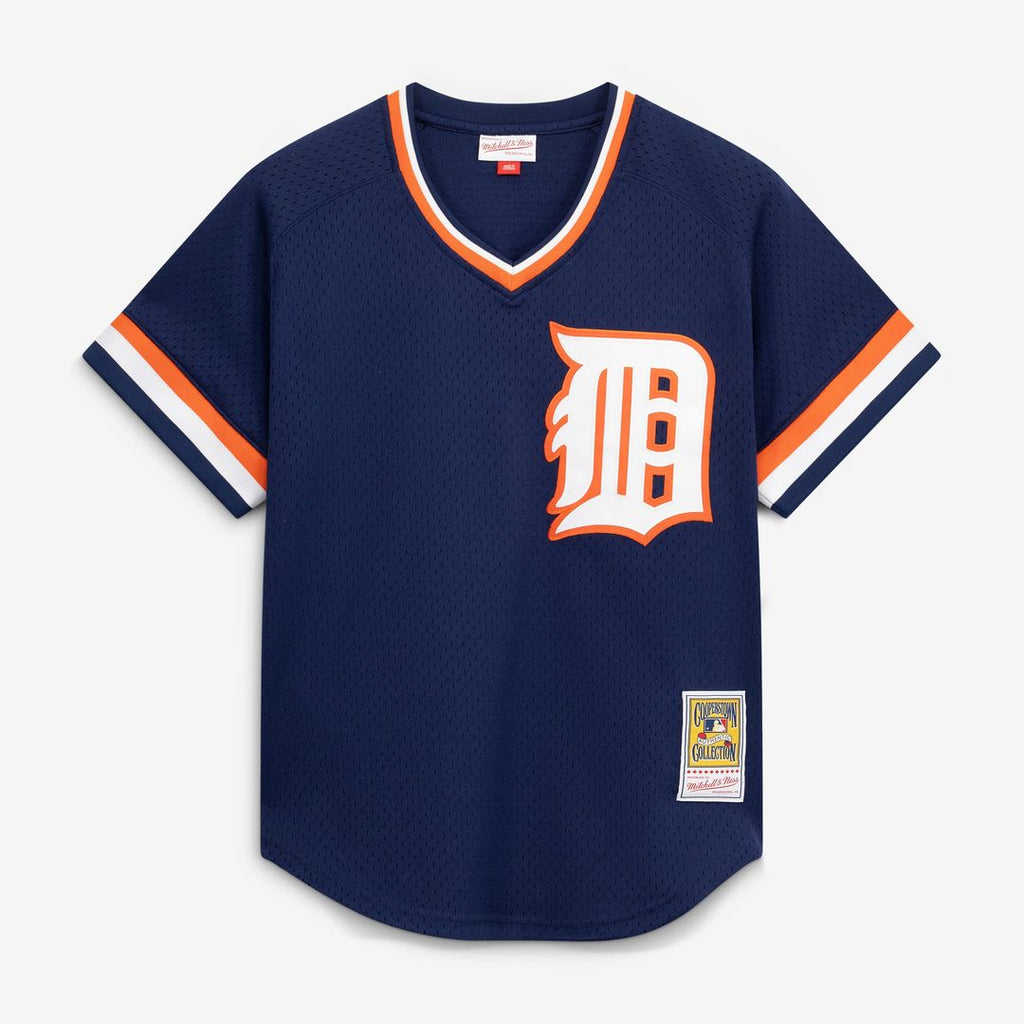 Detroit Tigers Mitchell & Ness Authentic Jersey Navy