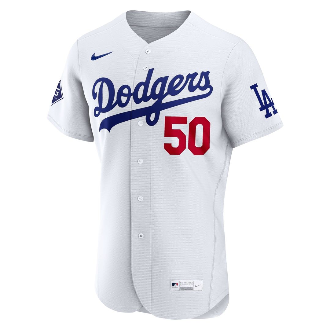 Los Angeles Dodgers Nike Authentic Jersey White