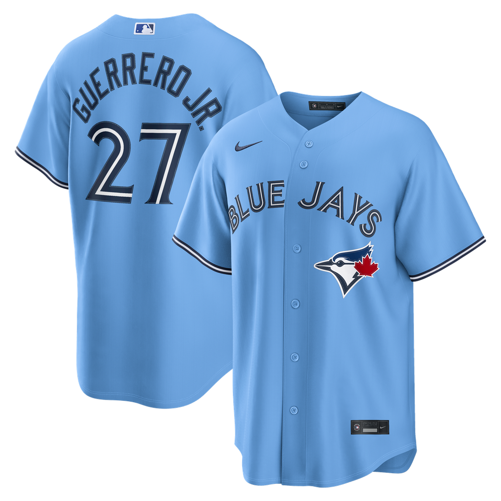 Toronto Blue Jays Nike Blue Replica MLB baseball jersey