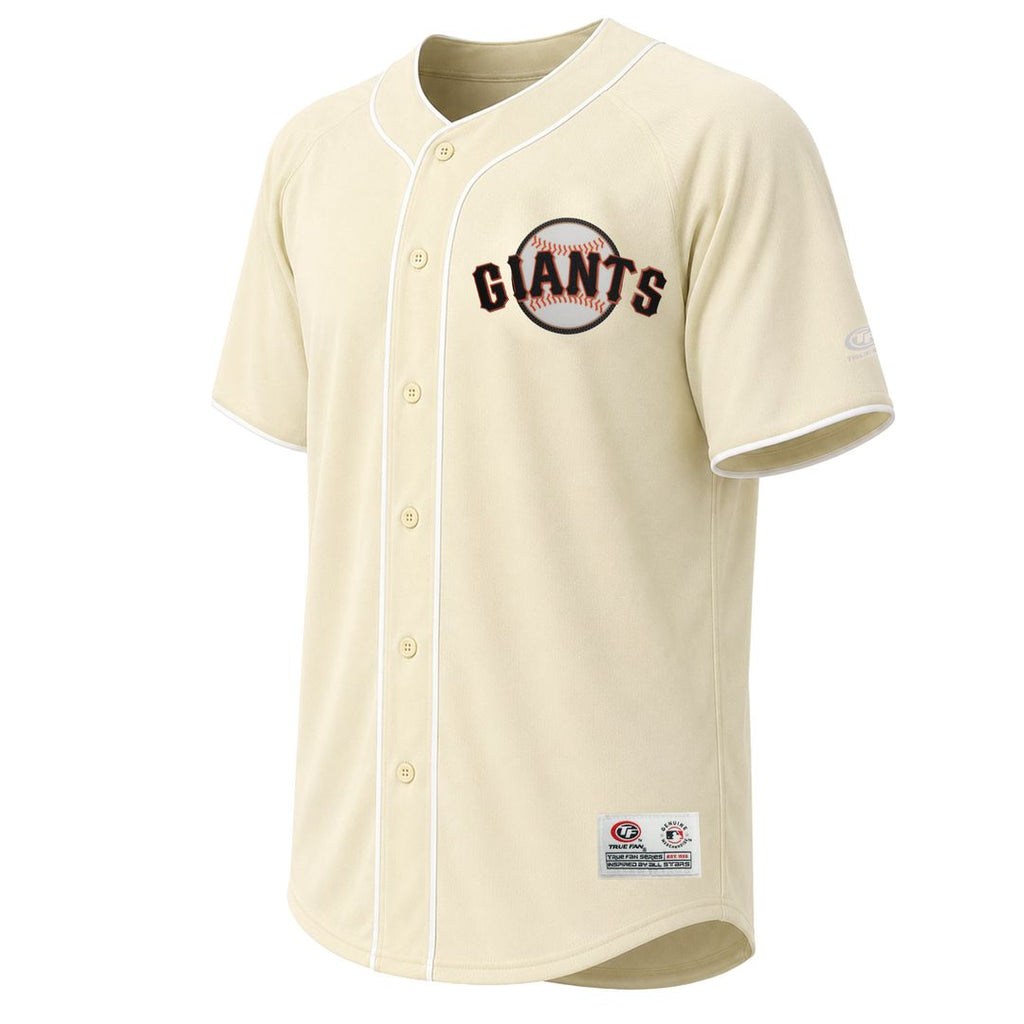 San Francisco Giants Stitches Authentic Jersey Cream