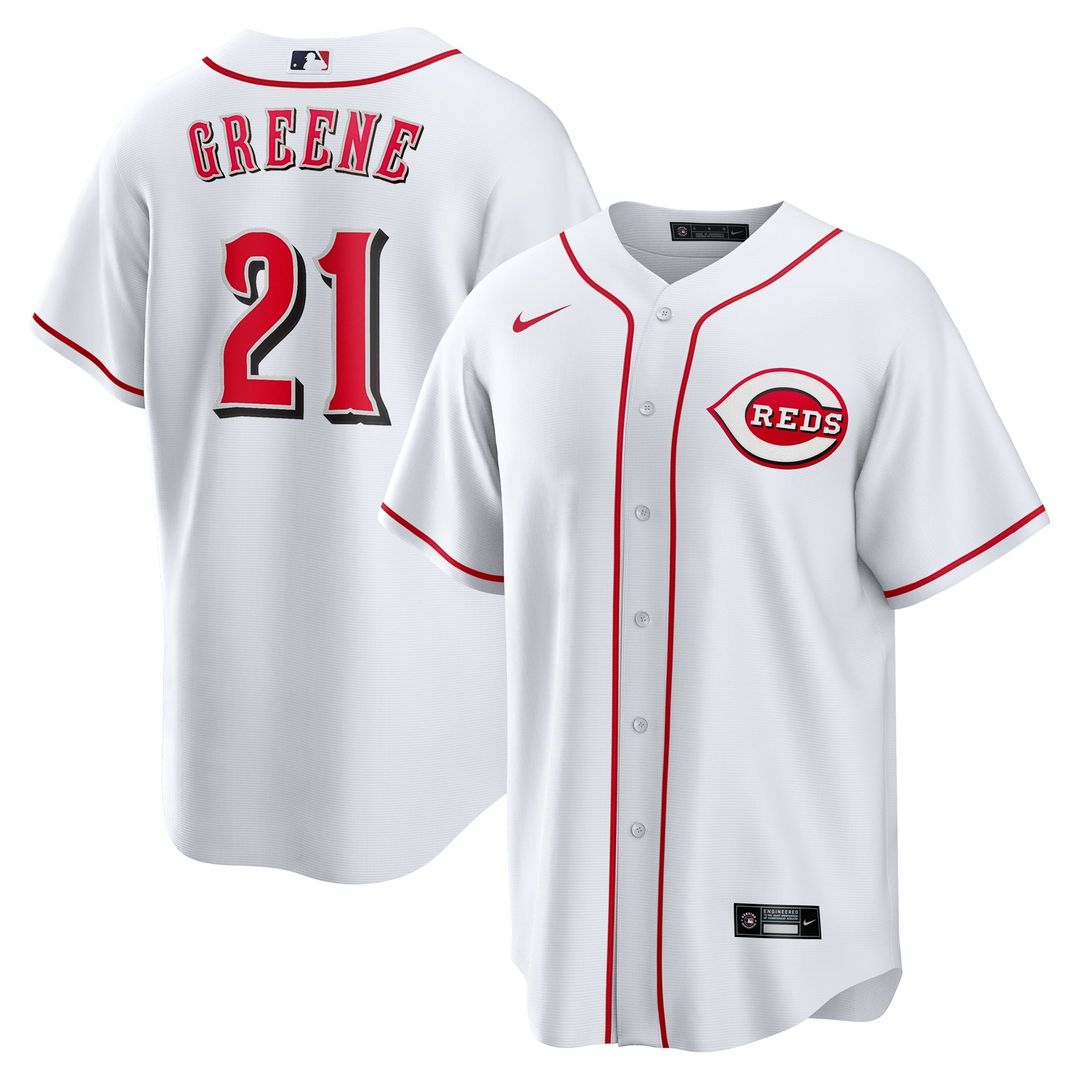Cincinnati Reds Nike White Replica MLB baseball jersey