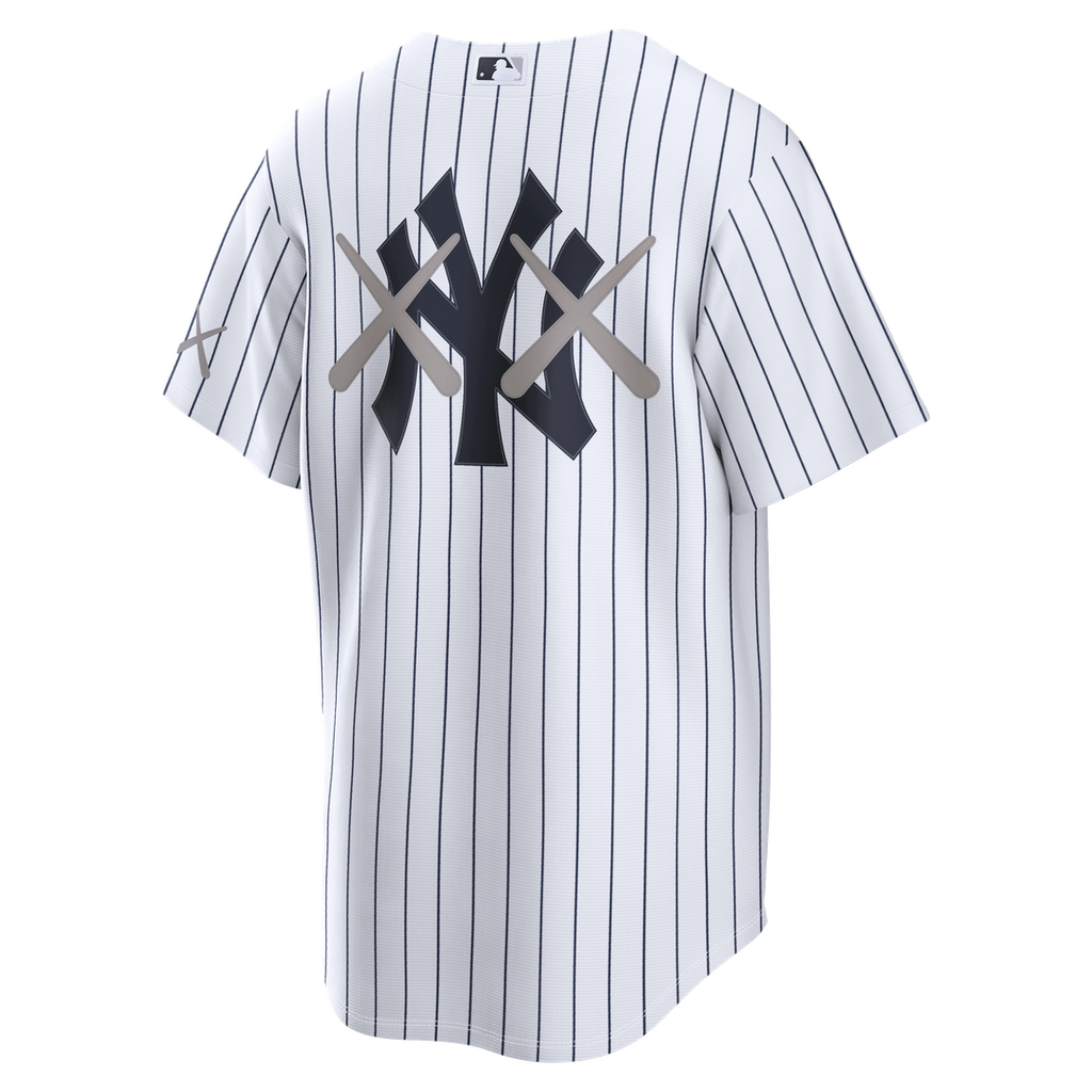 New York Yankees Nike x KAWS Jersey White