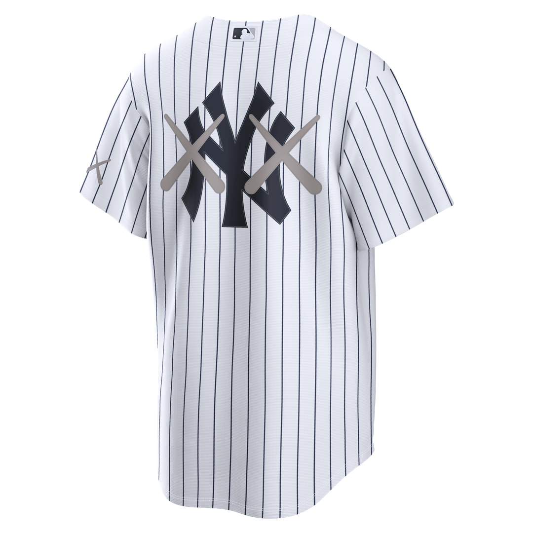 New York Yankees Nike x KAWS Jersey White