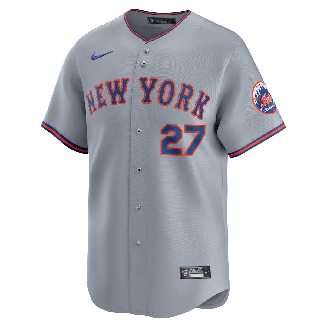 New York Mets Nike Jersey Gray