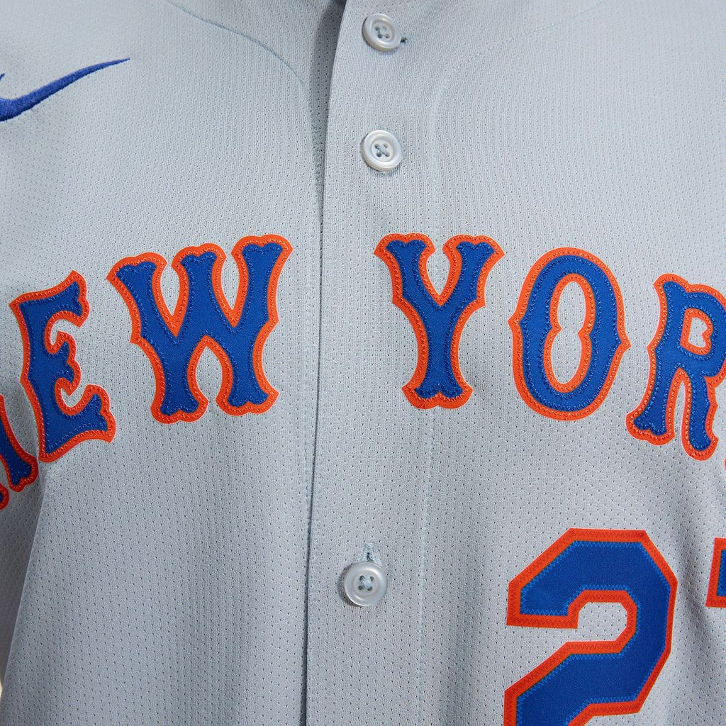 New York Mets Nike Jersey Gray