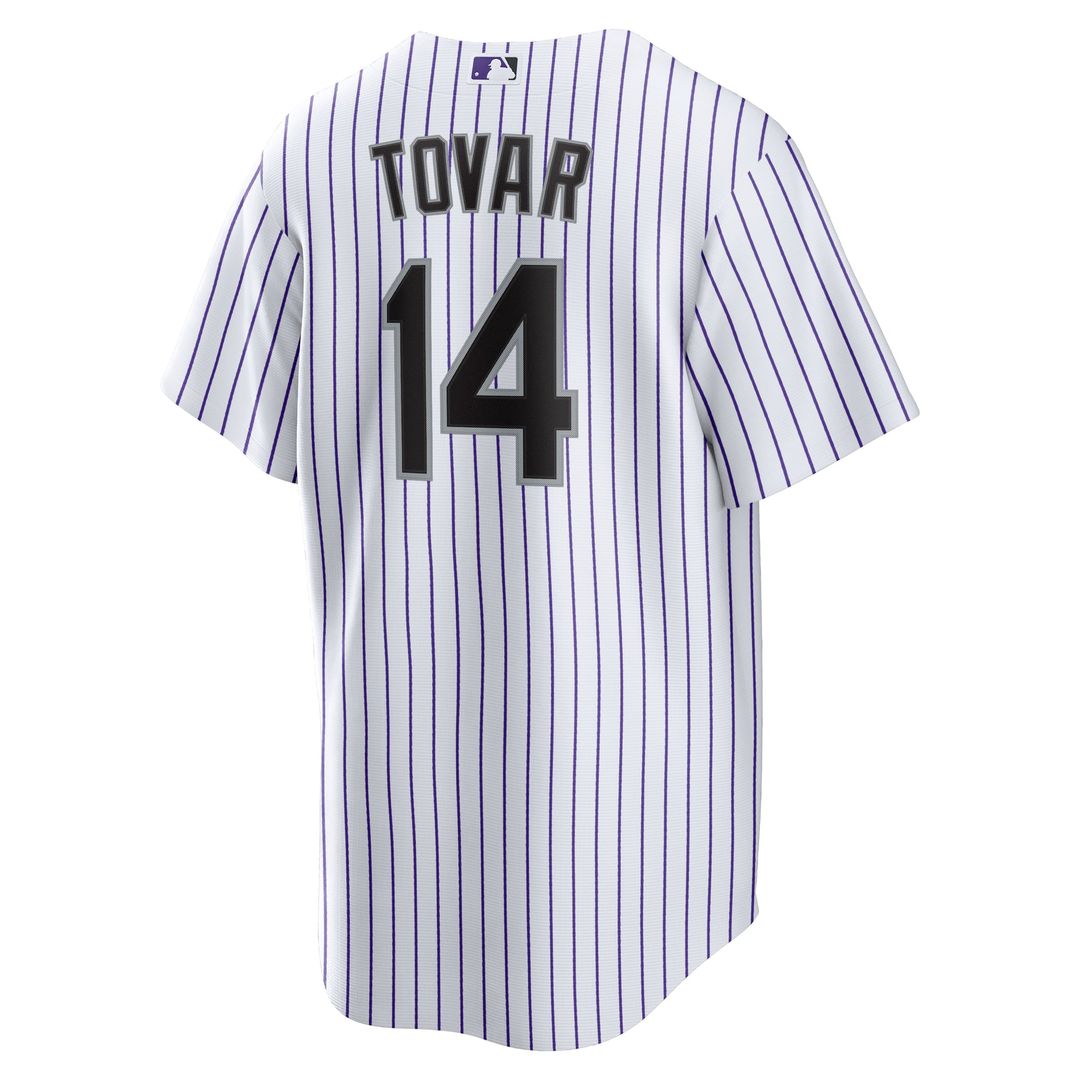 Colorado Rockies Nike Replica Jersey White