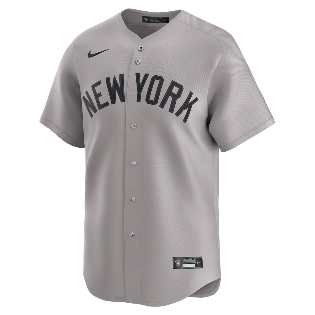 New York Yankees Nike Authentic Jersey Gray