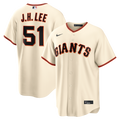 San Francisco Giants Nike Cream Replica MLB baseball jersey