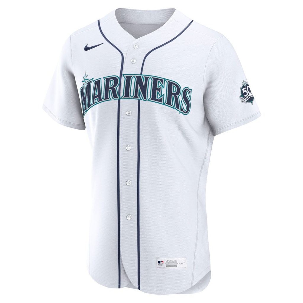 Seattle Mariners Nike Authentic Jersey White