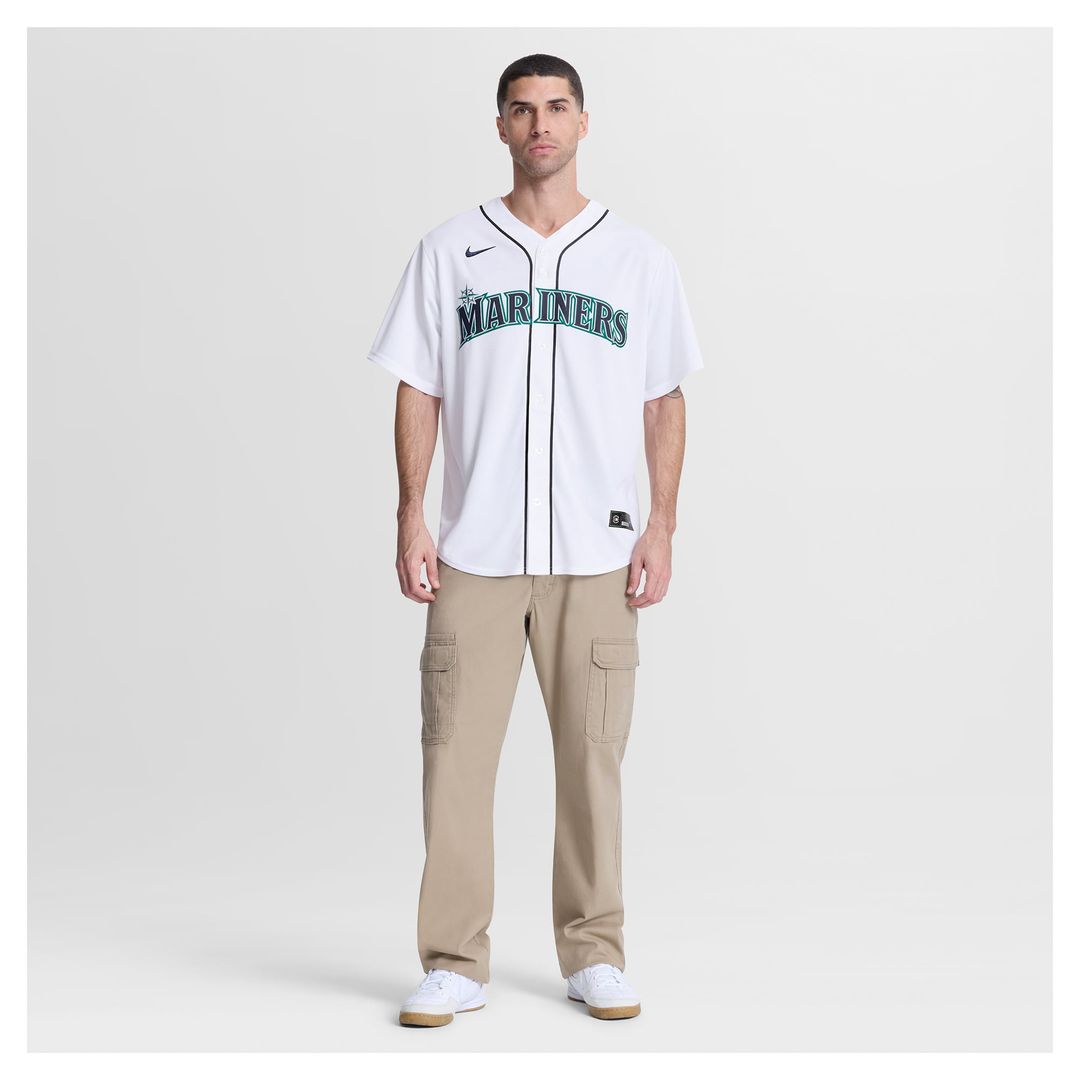 Seattle Mariners Nike Replica Jersey White