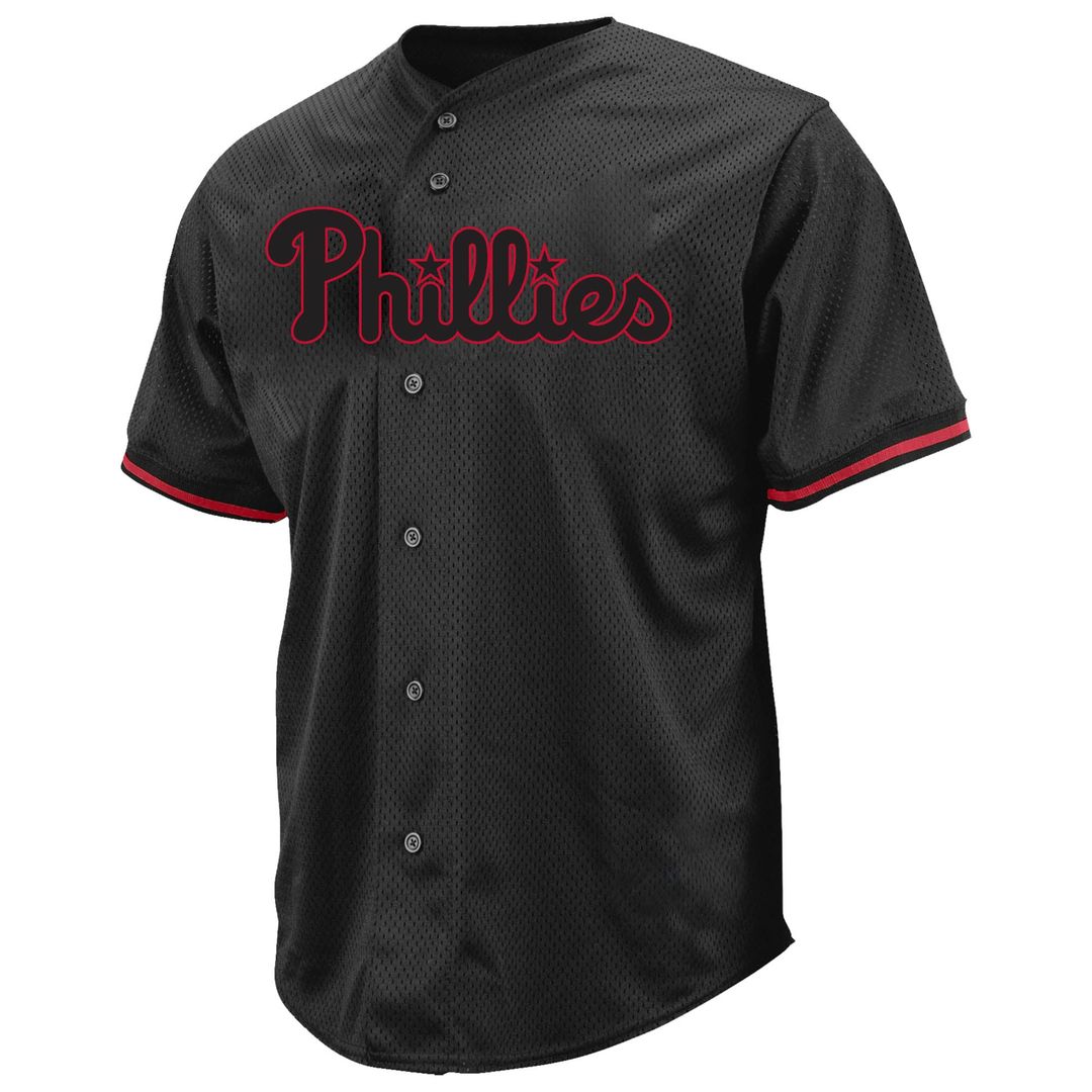 Philadelphia Phillies Profile Jersey Black