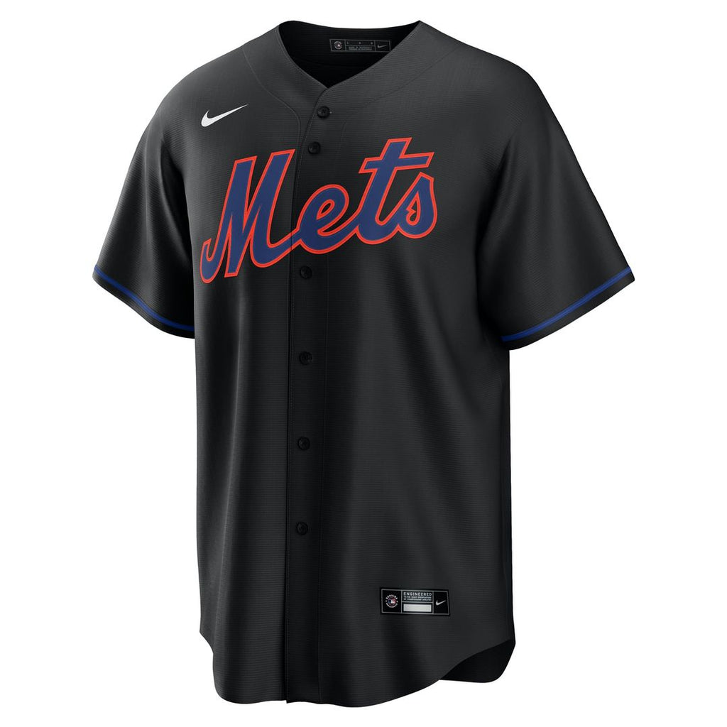 New York Mets Nike Replica Jersey Black