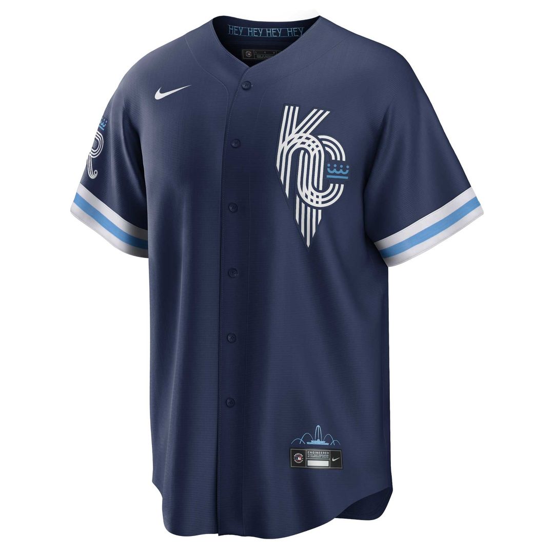 Kansas City Royals Nike Replica Jersey Navy