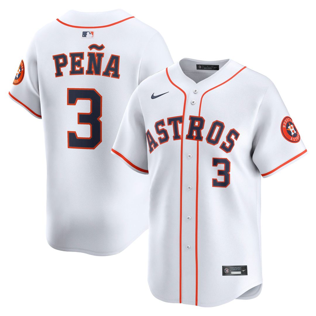 Houston Astros Nike White MLB baseball jersey