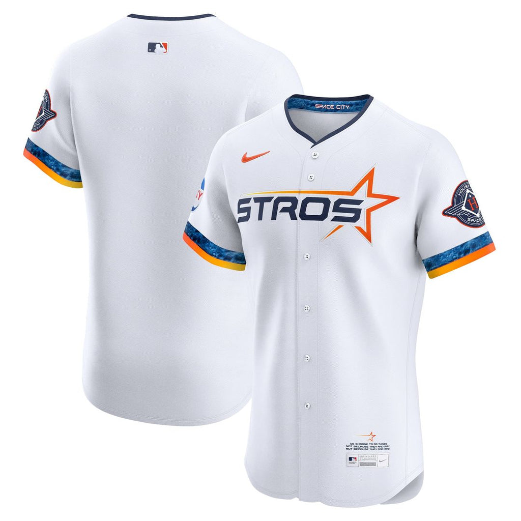 Houston Astros Nike White MLB baseball jersey