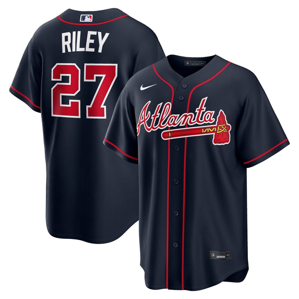 Atlanta Braves Nike Replica Jersey Navy