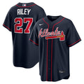 Atlanta Braves Nike Replica Jersey Navy
