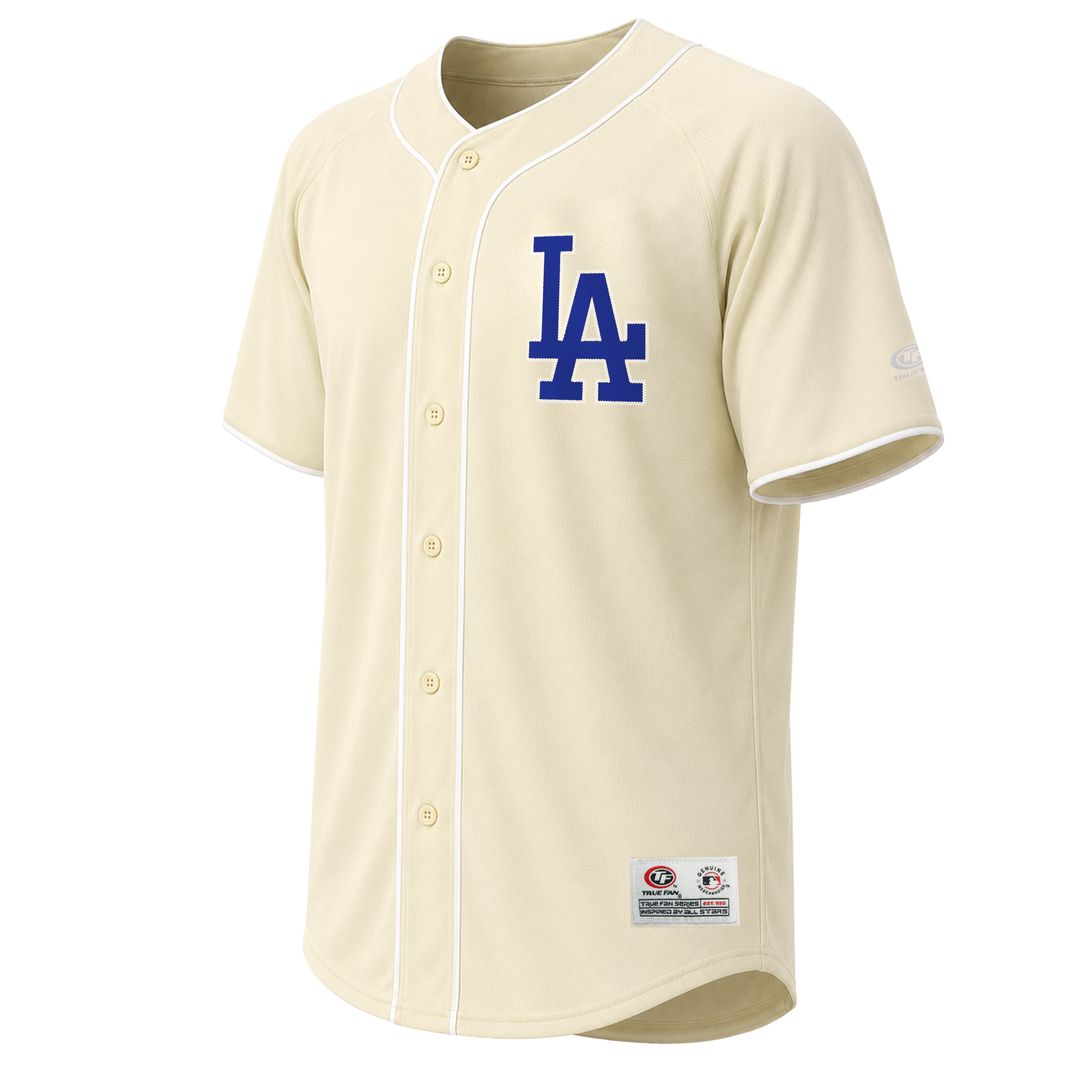Los Angeles Dodgers Stitches Authentic Jersey Cream