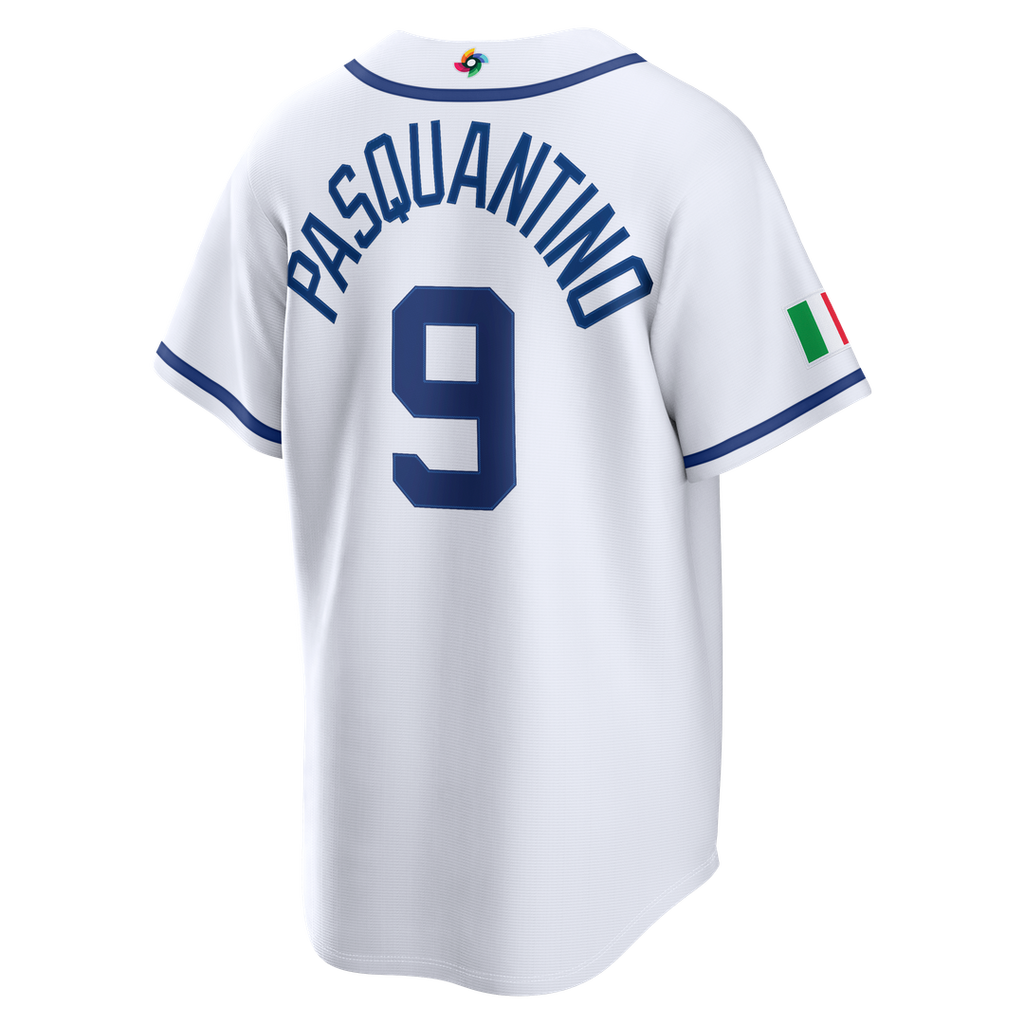 Italy Baseball Nike Jersey White