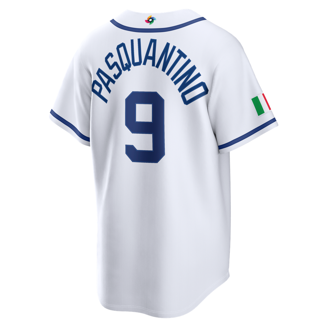 Italy Baseball Nike Jersey White