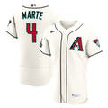 Arizona Diamondbacks Nike Cream Authentic MLB baseball jersey