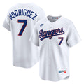 Texas Rangers Nike White MLB baseball jersey