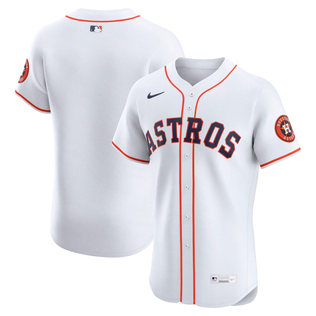 Houston Astros Nike White Authentic MLB baseball jersey
