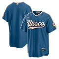 Milwaukee Brewers Nike Blue MLB baseball jersey