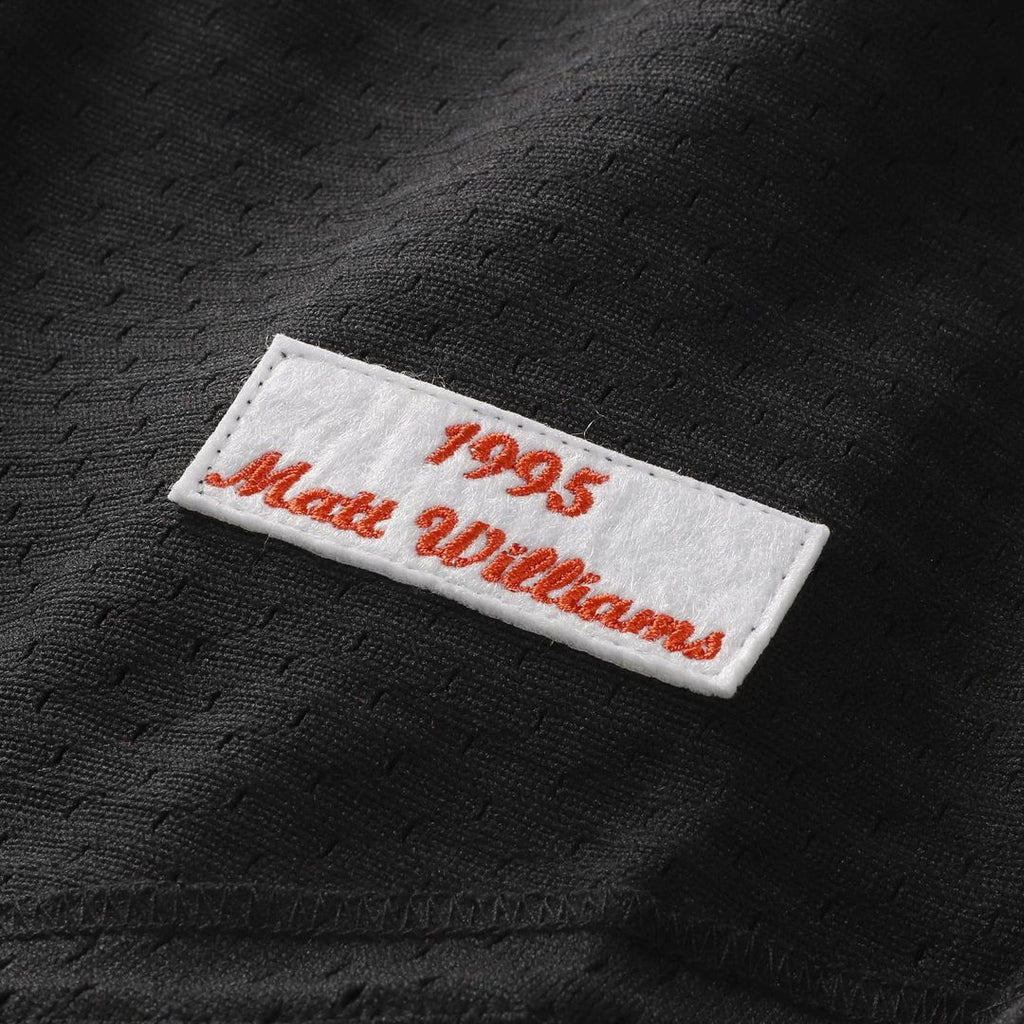 San Francisco Giants Mitchell & Ness Authentic Jersey Black
