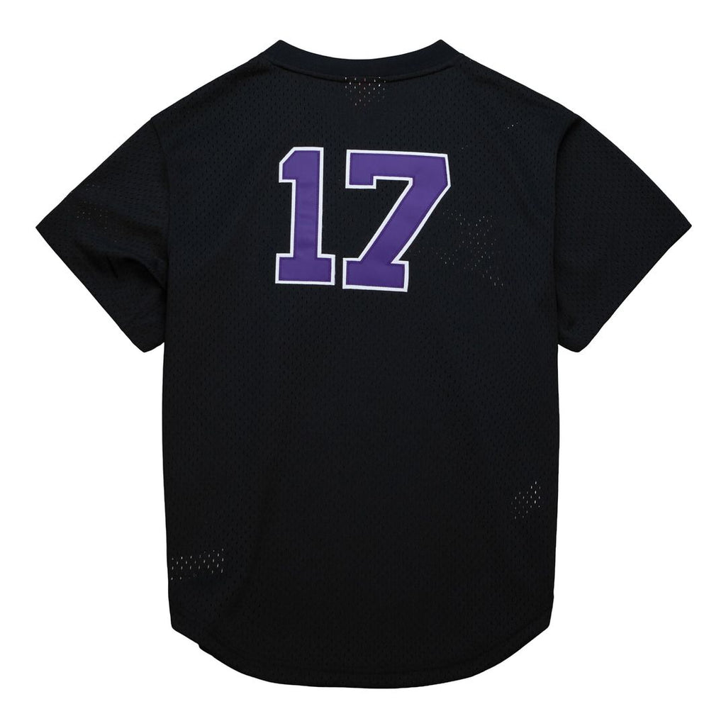 Colorado Rockies Mitchell & Ness Authentic Jersey Black