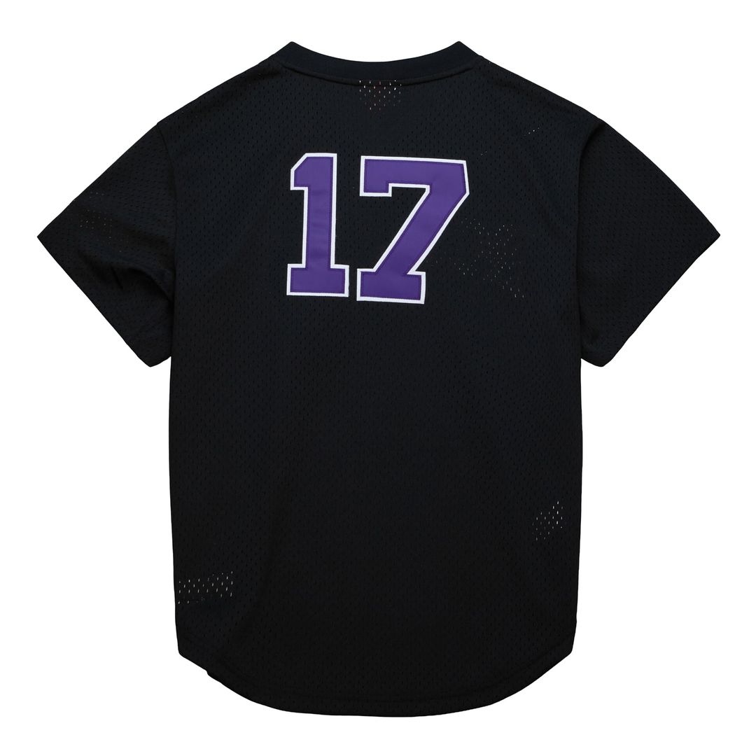 Colorado Rockies Mitchell & Ness Authentic Jersey Black