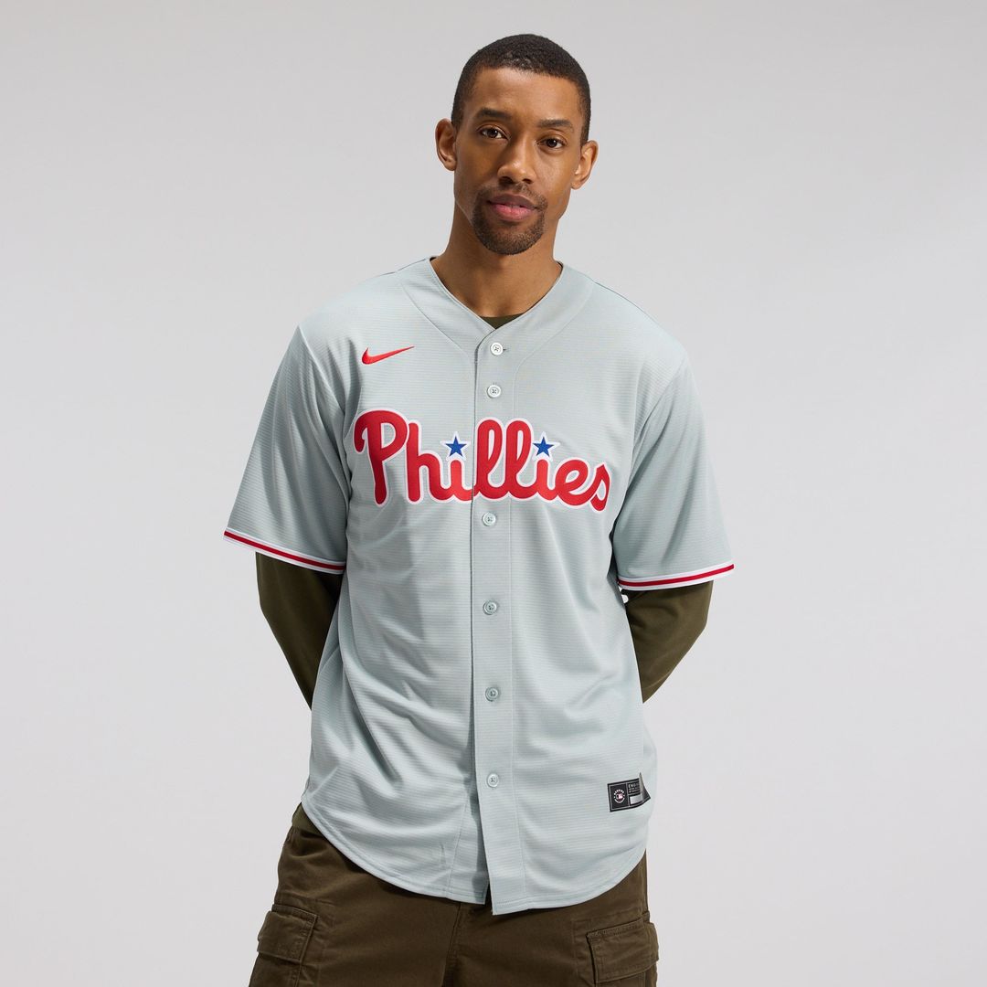 Philadelphia Phillies Nike Replica Jersey Gray