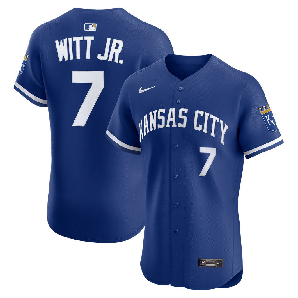 Kansas City Royals Nike Royal Authentic MLB baseball jersey