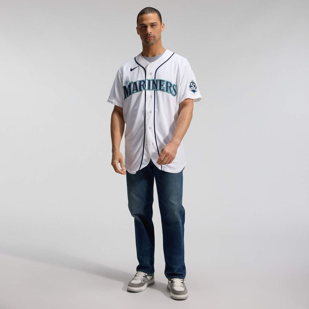Seattle Mariners Nike Authentic Jersey White