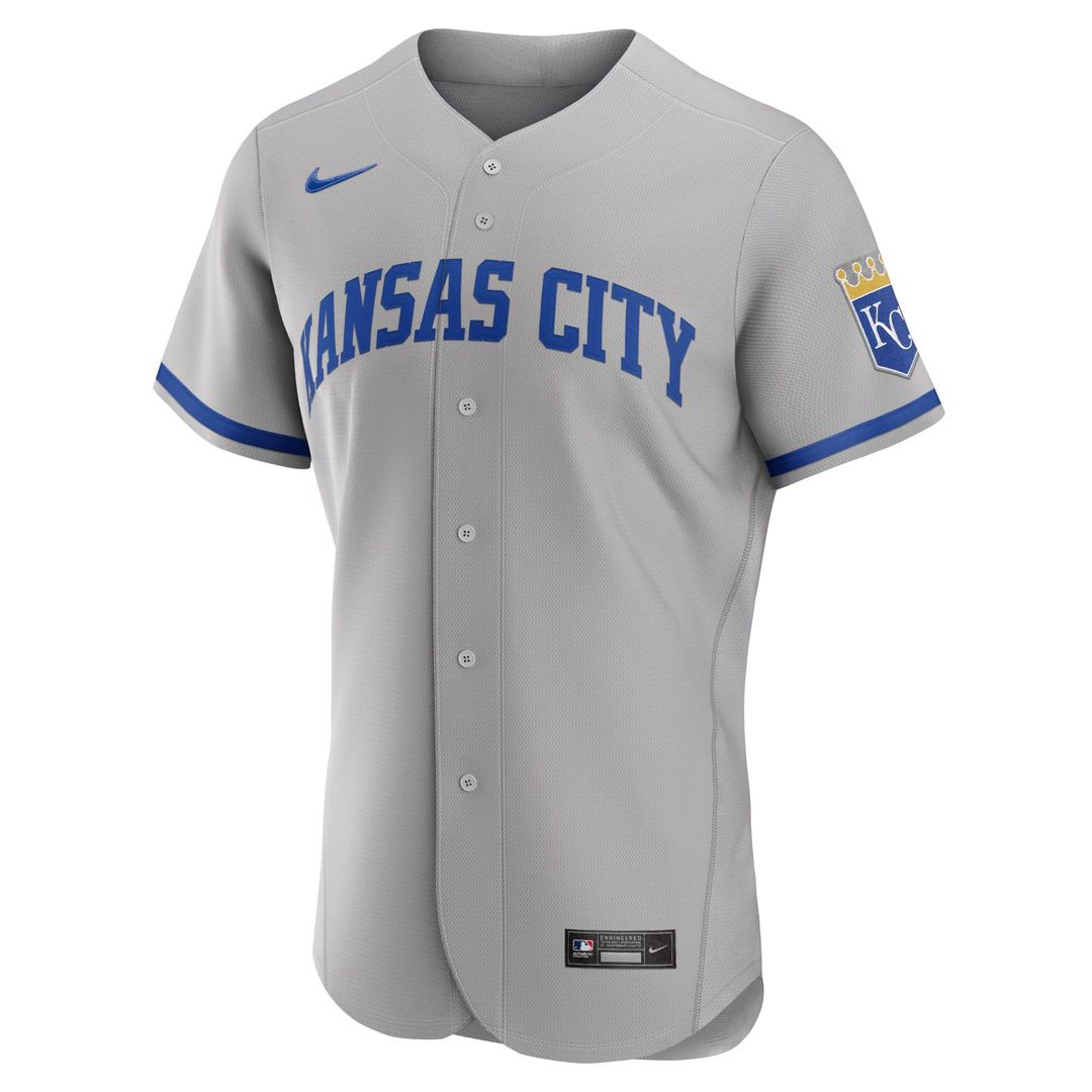 Kansas City Royals Nike Authentic Jersey Gray