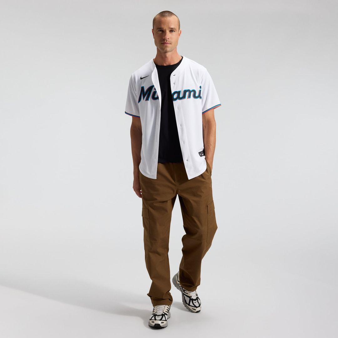 Miami Marlins Nike Replica Jersey White