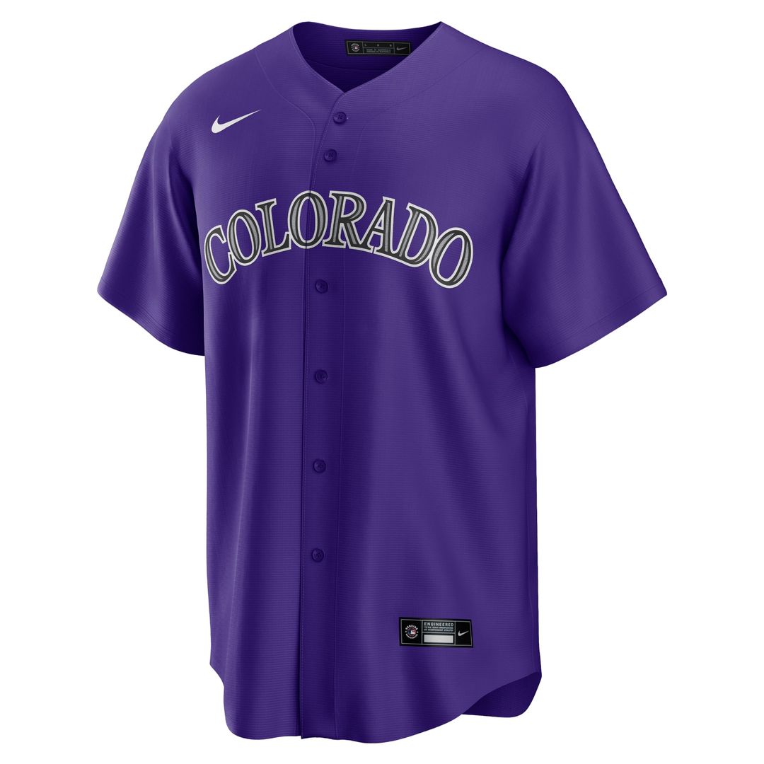 Colorado Rockies Nike Replica Jersey White