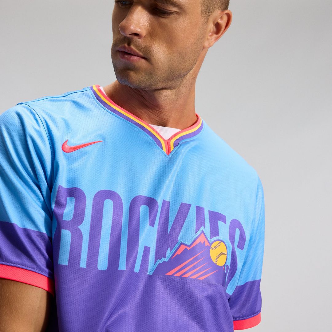 Colorado Rockies Nike Jersey Blue