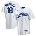 Los Angeles Dodgers Nike White Replica MLB baseball jersey