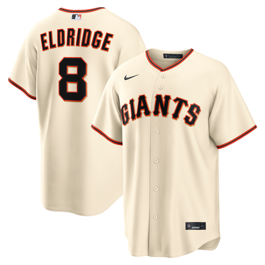 San Francisco Giants Nike Cream Replica MLB baseball jersey