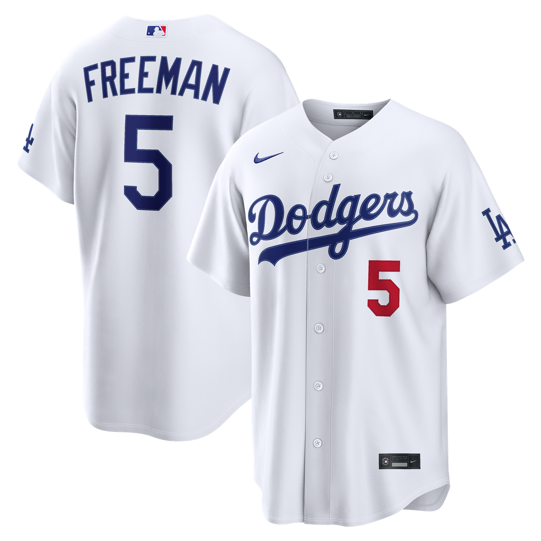 Los Angeles Dodgers Nike White Authentic MLB baseball jersey