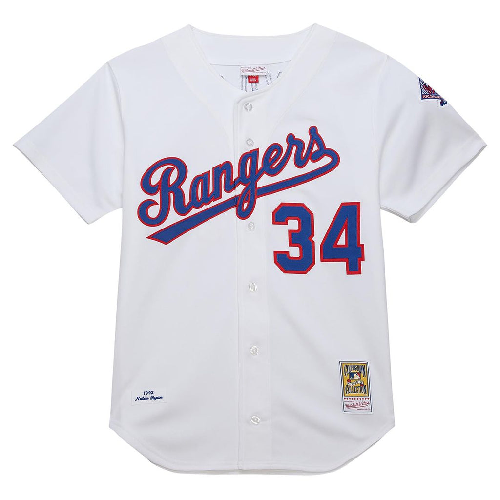Texas Rangers Mitchell & Ness Authentic Jersey White
