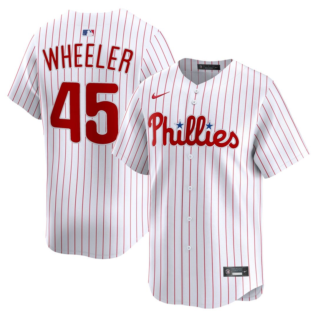 Philadelphia Phillies Nike White Authentic MLB baseball jersey