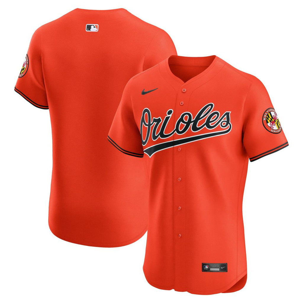 Baltimore Orioles Nike Orange Authentic MLB baseball jersey