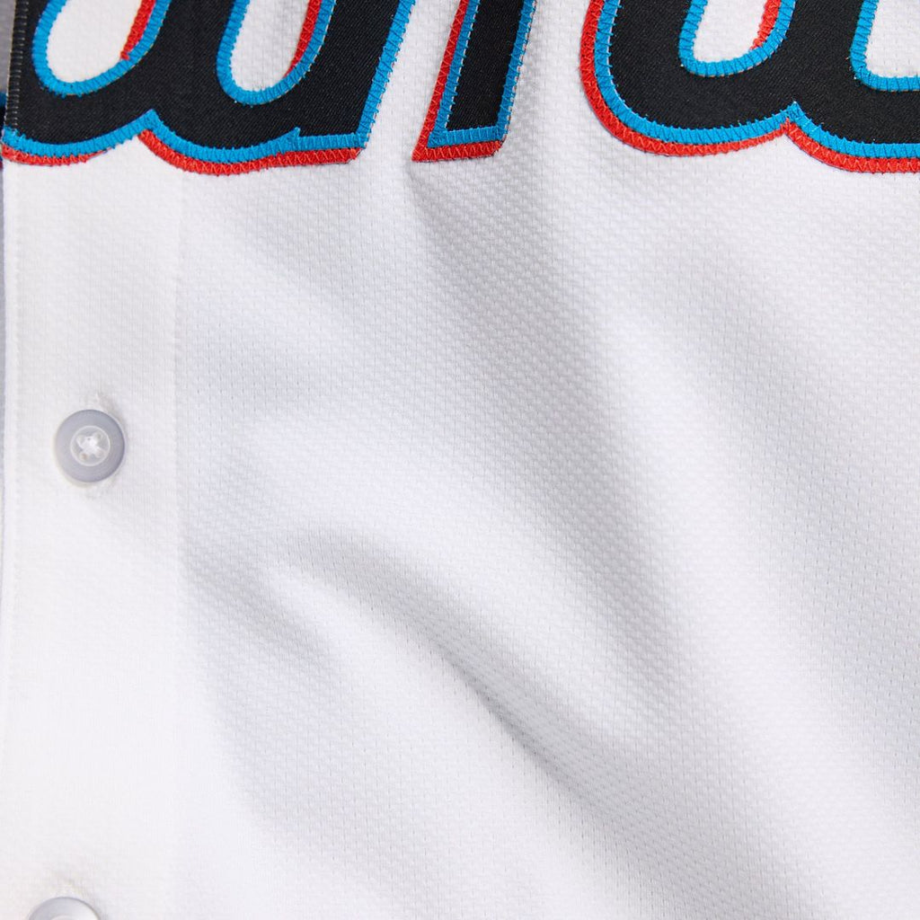 Miami Marlins Nike Authentic Jersey White