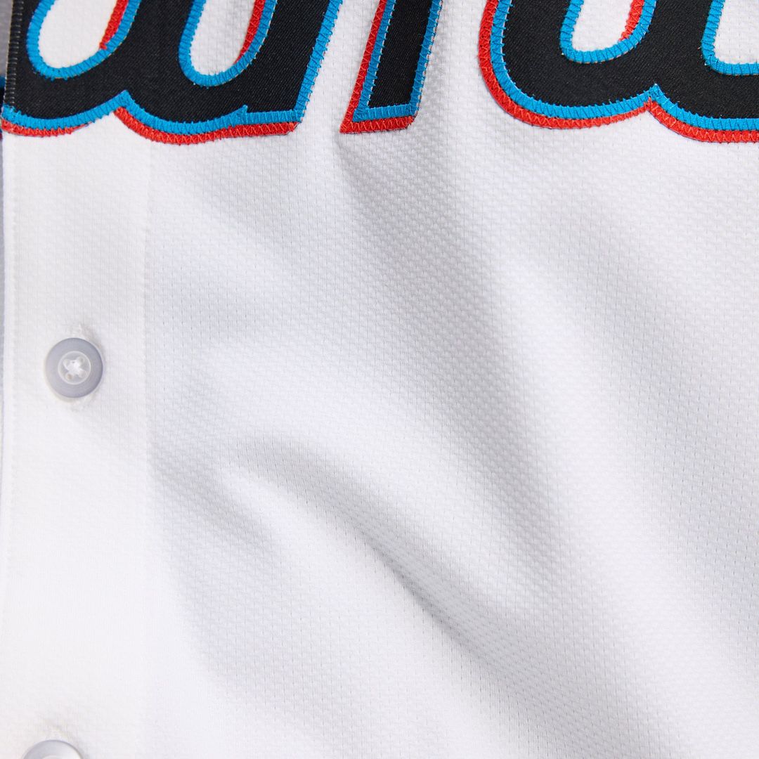 Miami Marlins Nike Authentic Jersey White