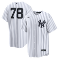 New York Yankees Nike White Replica MLB baseball jersey