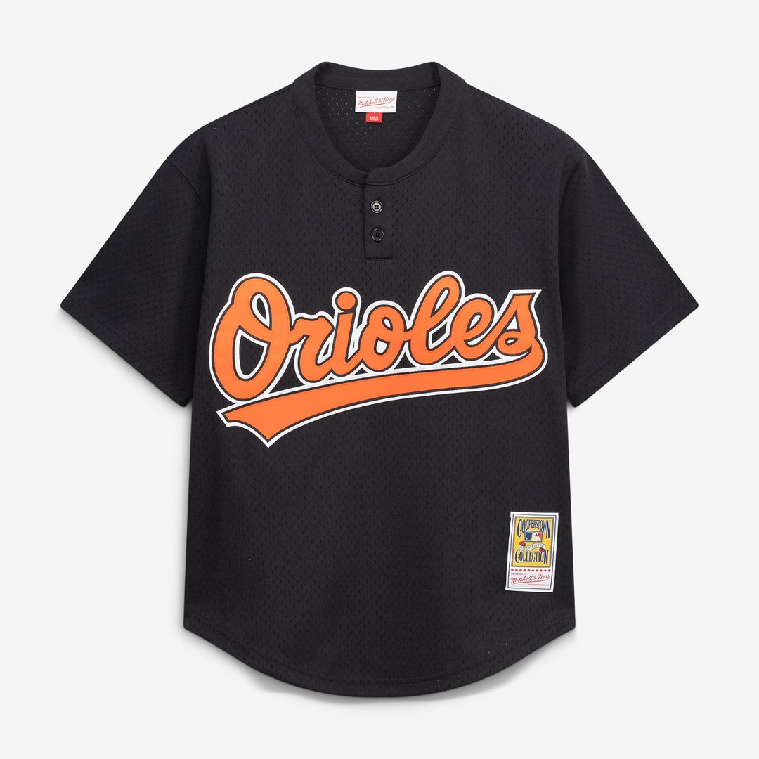 Baltimore Orioles Mitchell & Ness Authentic Jersey Black