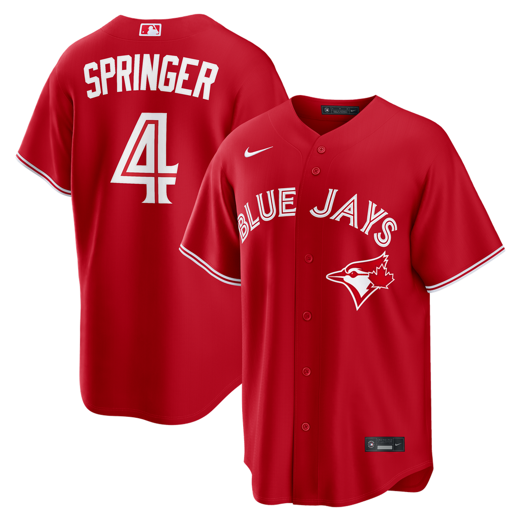 Toronto Blue Jays Nike Red Replica MLB baseball jersey